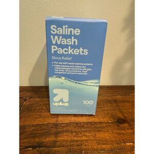 up&up Saline Wash Packets.